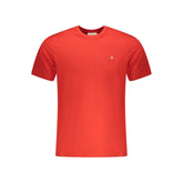 Calvin Klein Red Cotton Men T-Shirt