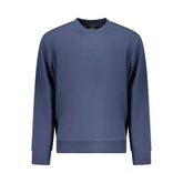 Hugo Boss Blue Cotton Sweatshirt