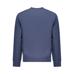 Hugo Boss Blue Cotton Men Sweater