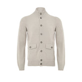 Gran Sasso Beige Cashmere Cardigan