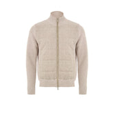 Gran Sasso Beige Wool Bomber