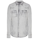 Dolce & Gabbana Gray Cotton Shirt
