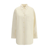 Max Mara Cream Wool Shirt