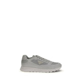 Prada Gray Rubber Athletic Sneakers