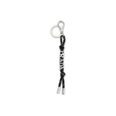 Prada Black Recycled Polyamide Keychain