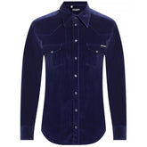 Dolce & Gabbana Blue Cotton Shirt