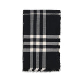 Burberry Black Wool Scarf