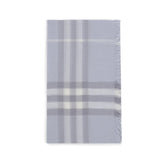 Burberry Light Blue Wool Scarf