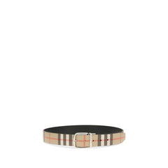 Burberry Multicolor Calf Leather Bos Taurus Belt