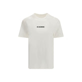 Jil Sander Cream Cotton T-Shirt