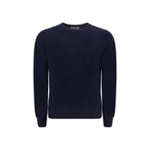 Brunello Cucinelli Blue Fleece Wool Sweatshirt