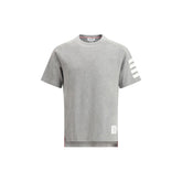 Thom Browne Gray Cotton T-Shirt