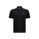 Givenchy Black Cotton Polo Shirt