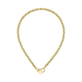 Hugo Boss Gold Stainless Steel Necklace