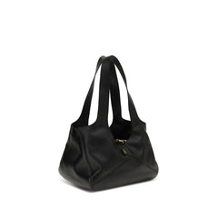 Chloé Black Calf Leather Bos Taurus Shoulder Bag