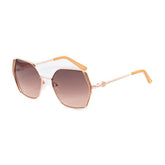 Guess Gold Metal Sunglasses