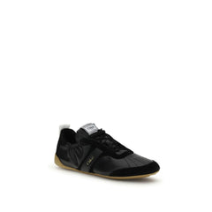 Chloé Black Goatskin Athletic Sneakers