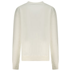 North Sails Bianco Cotton Women Sweatshirt