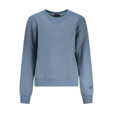 North Sails Blue Cotton Women Sweatshirt