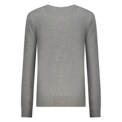 North Sails Gray Wool Women Sweater