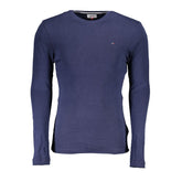Tommy Hilfiger Blue Organic Cotton Men T-Shirt