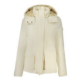 North Sails White Polyester Women Parka Jacket