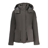 North Sails Black Polyester Women's Parka Jacket