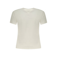 Tommy Hilfiger Bianco Cotton Women T-Shirt