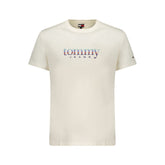 Tommy Hilfiger Bianco Cotton Men T-Shirt