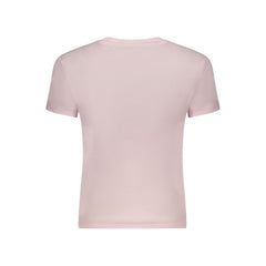 Tommy Hilfiger Pink Cotton Women T-Shirt