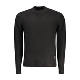 North Sails Black Cotton Men Sweater