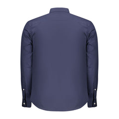 North Sails Blu Cotton Men Shirt
