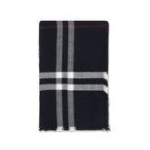 Burberry Blue Wool Scarf
