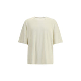 Off-White Cream Cotton T-Shirt