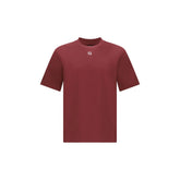Fendi Bordeaux Cotton T-Shirt