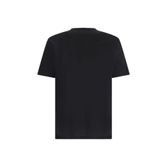 Balmain Black Cotton T-Shirt