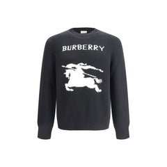 Burberry Black Wool Sweatshirt
