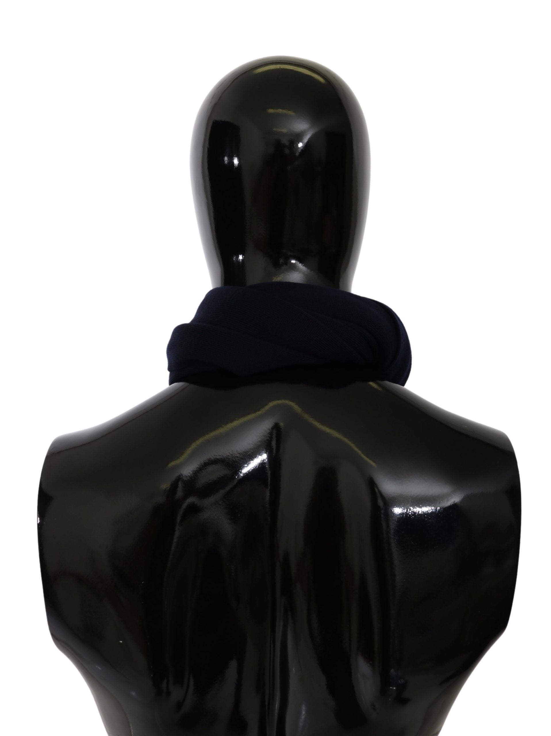 Dolce &amp; Gabbana Blå #DGLovesLondon Omlottsjal Ullhalsduk