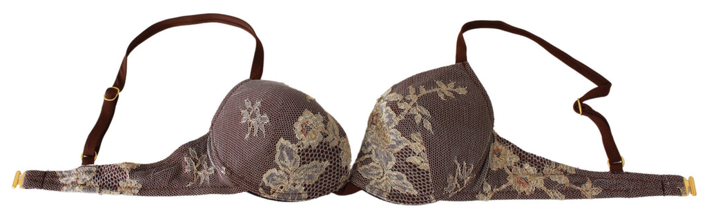 Brun blonde strandtøy todelt bikini badedrakt