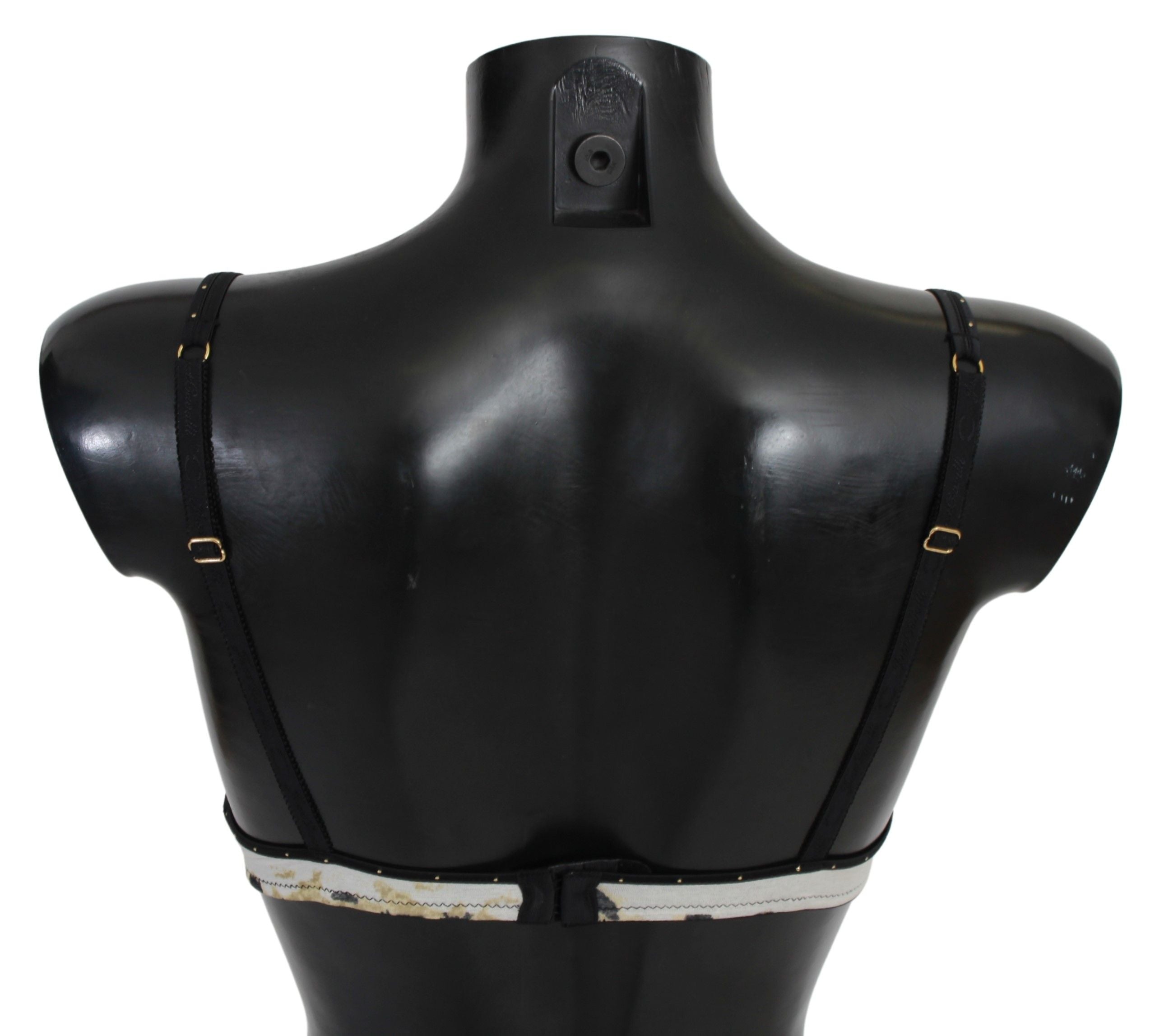Vita polyester-spandex push-up-bh-underkläder