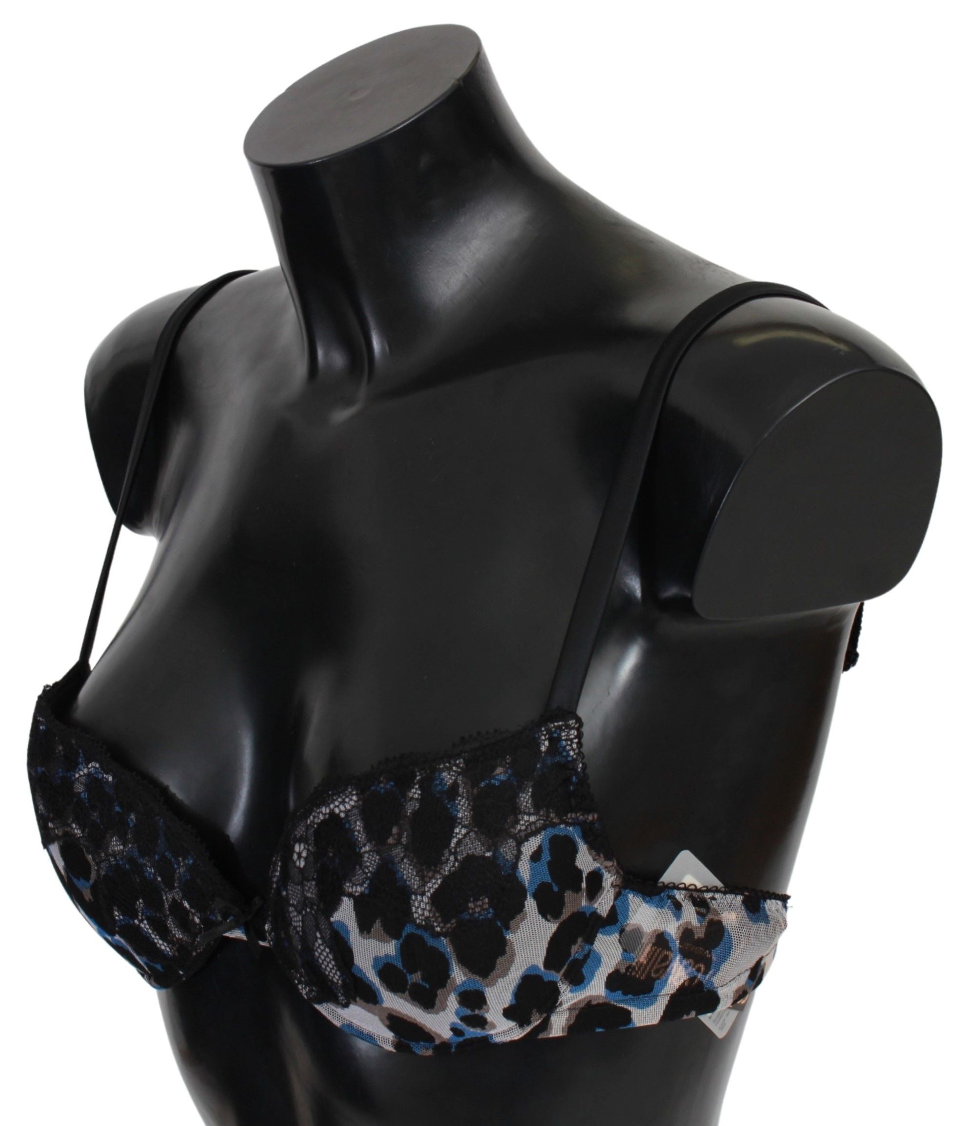 Svart spets Reggiseno nylon BH underkläder