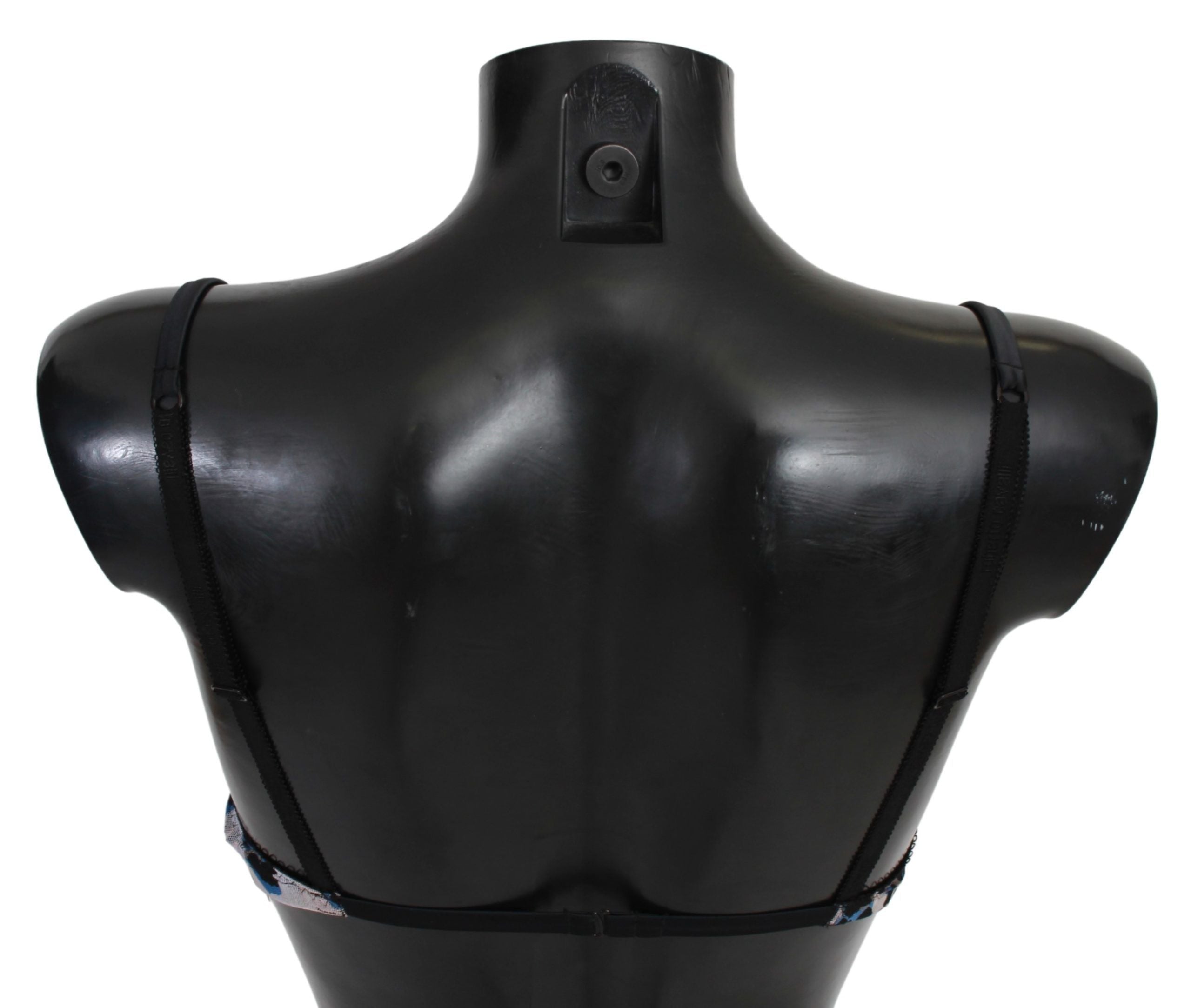 Svart spets Reggiseno nylon BH underkläder