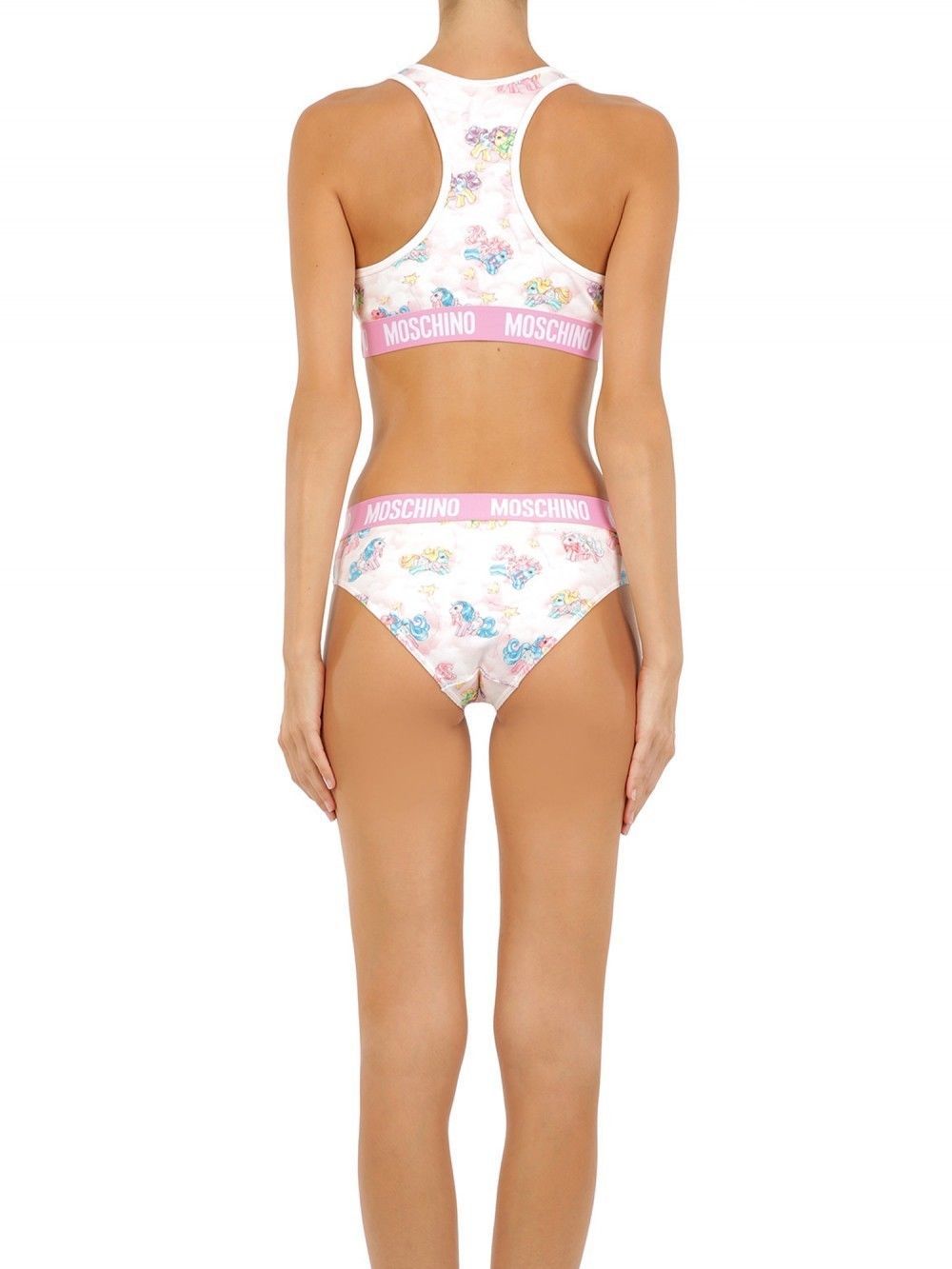 Hvitt todelt nattøy My Little Pony bikini