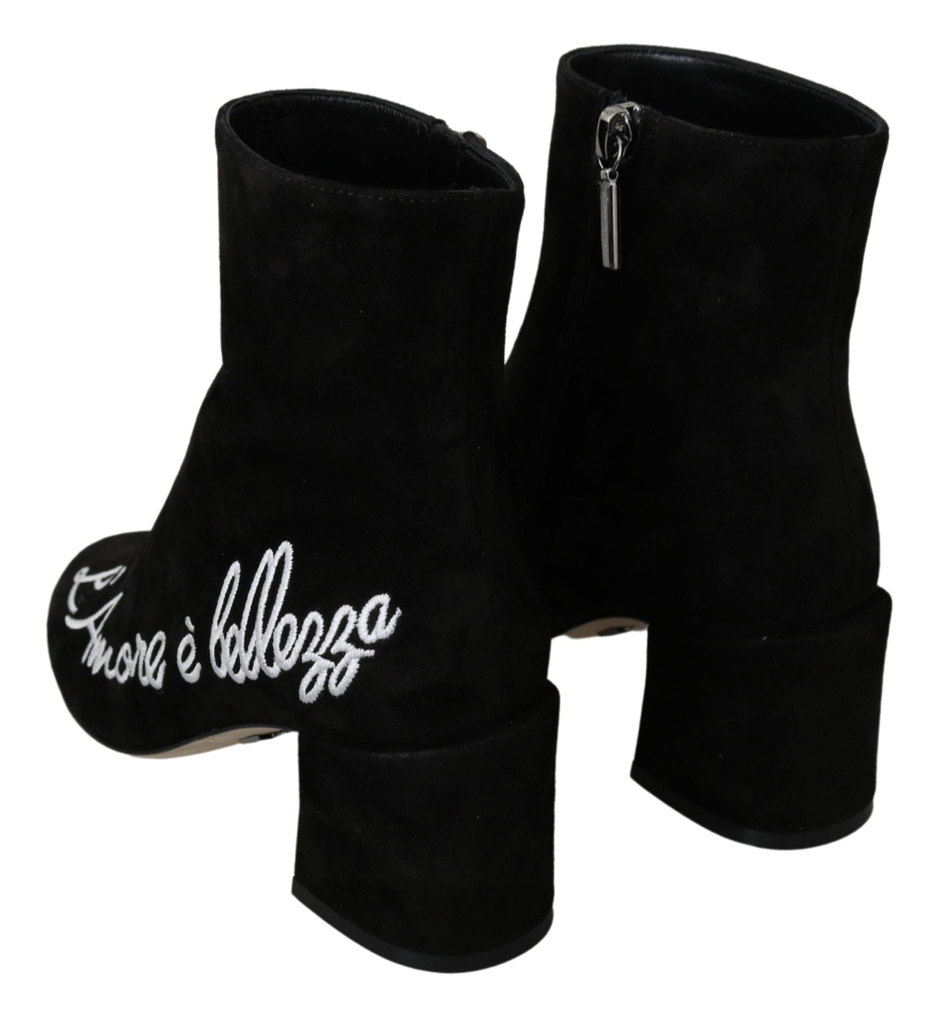 Svart mocka L'Amore E'Bellezza Boots Skor