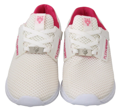 Philipp Plein Vita Rosa Polyester Becky Sneakers Skor