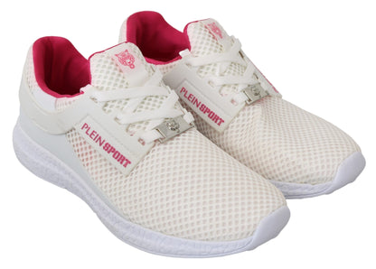 Philipp Plein Vita Rosa Polyester Becky Sneakers Skor