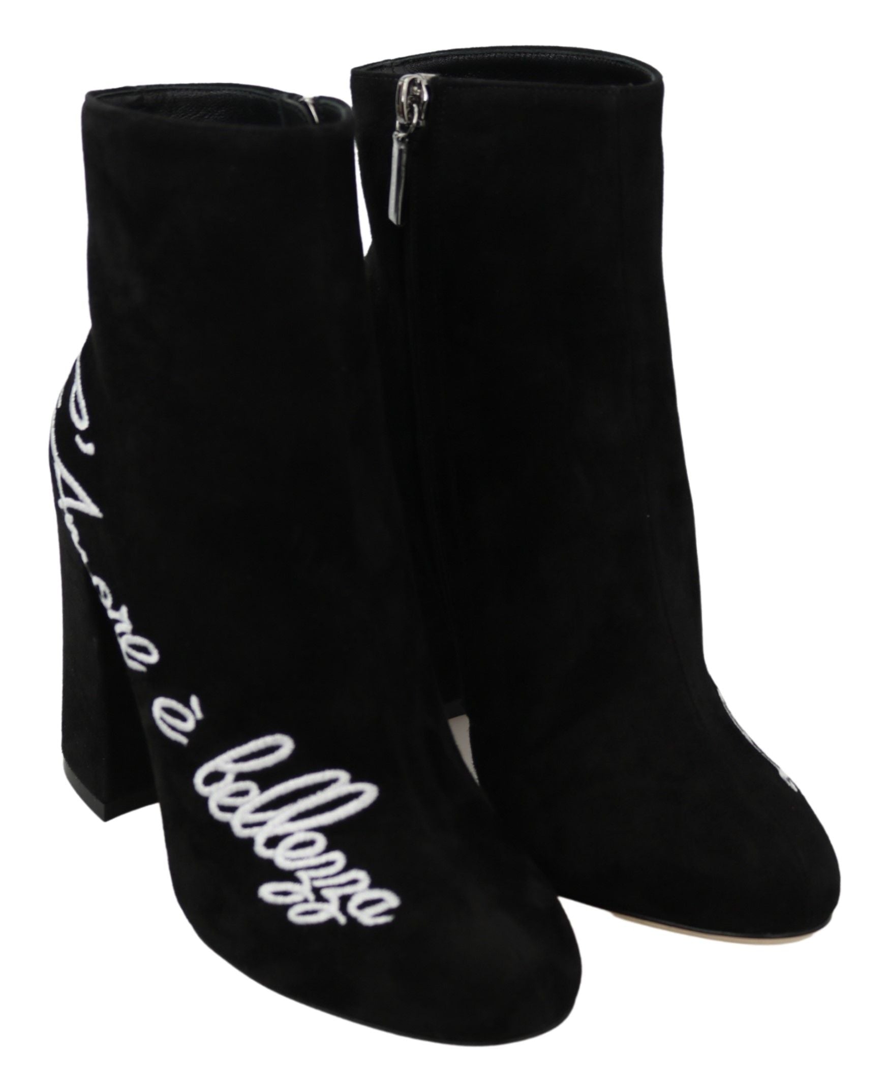 Svart mocka L'Amore E'Bellezza Boots Skor