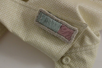 Andrea Incontri Beige Ermeløs Bluse Topp