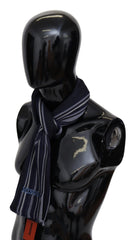 Missoni Flerfärgad Ullrandig Unisex Sjal med Fransar