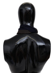 Missoni Flerfärgad Randig Ull Unisex Omlotthalsduk med Fransar